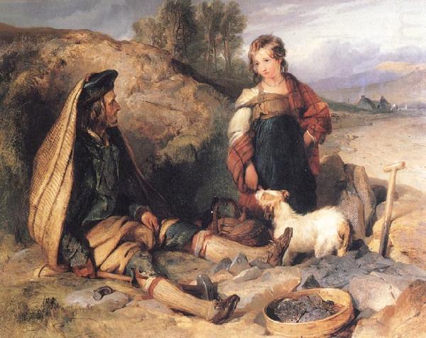 The Stonebreaker and his Daughter, Sir Edwin Landseer